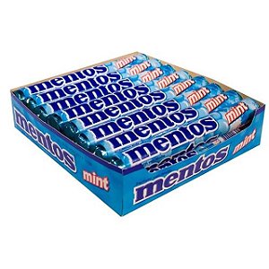 Drops Mentos Mint - Embalagem 16X1 UN - Preço Unitário R$2,38