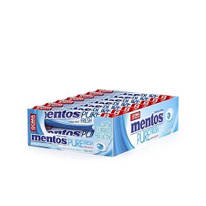 Goma De Mascar Mentos Fresh Mint Stick - Embalagem 14X1 UN - Preço Unitário R$1,66