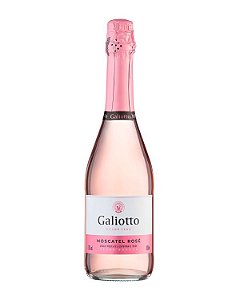 Vinho Espumante Galiotto Moscatel Rose - Embalagem 1X660 ML