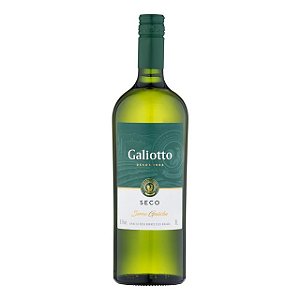 Vinho Galiotto Niagara Branco Seco - Embalagem 12X1 LT - Preço Unitário R$23,3