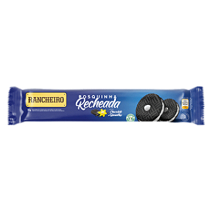 Biscoito Recheado Rancheiro Baunilha - Embalagem 30X90 GR - Preço Unitário R$1,68