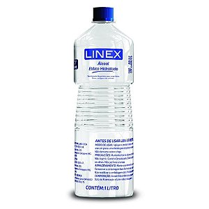 Alcool Liquido Linex 70% - Embalagem 12X1000 ML - Preço Unitário R$5,34