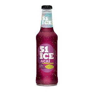 Vodka Ice 51 Long Neck Acai - Embalagem 6X275 ML - Preço Unitário R$5,99