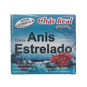 Cha Real Anis Estrelado - Embalagem 5X15 GR - Preço Unitário R$4,76