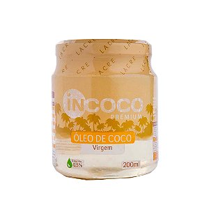 Oleo De Coco Incoco Virgem 200Ml - Embalagem 1X200 ML