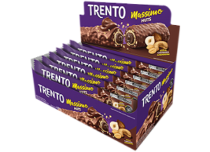 Chocolate Trento Massimo Nuts - Embalagem 16X30 GR - Preço Unitário R$1,93