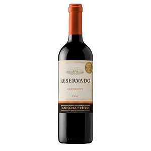 Vinho Chileno Concha Y Toro Reservado Carmenere Tinto Seco 750Ml - Embalagem 1X750 ML