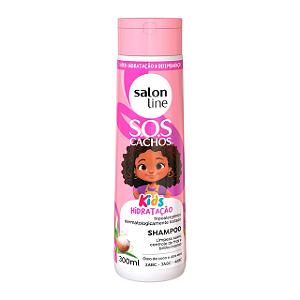 Shampoo Infantil Salon Line Kids S.O.S Cachos Hidratacao - Embalagem 1X300 ML