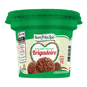 Doce Sabor Chocolate Brigadeiro Bom Principio 350Gr - Embalagem 1X350 GR