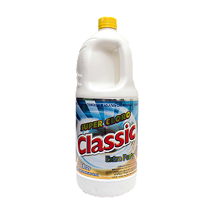 Cloro Classic 2 Litros - Embalagem 8X2 LT - Preço Unitário R$6,62