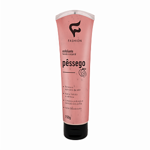 Creme Esfoliante Facial E Corporal Fashion Pessego 150Ml - Embalagem 1X150 ML