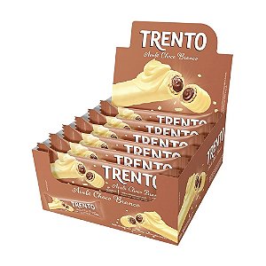 Chocolate Trento Peccin Avela Com Chocolate Branco - Embalagem 16X32 GR - Preço Unitário R$1,96