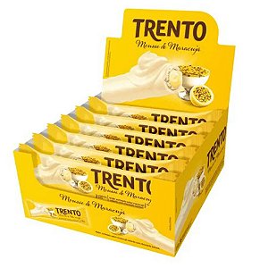 Chocolate Trento Peccin Mousse De Maracuja - Embalagem 16X32 GR - Preço Unitário R$1,96