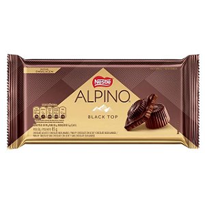 Chocolate Tablete Nestle Alpino Black Top 85Gr - Embalagem 1X85 GR