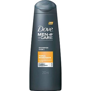 Shampoo Dove 2 Em 1 Men Care Forca Resistente 200Ml - Embalagem 1X200 ML