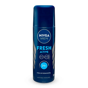 Desodorante Spray Nivea Fresh Active 90Ml - Embalagem 12X90 ML - Preço Unitário R$7,93