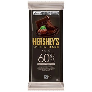 Chocolate Tablete Hersheys Special Dark Cafe Crocante 60% De Cacau 85Gr - Embalagem 1X85 GR