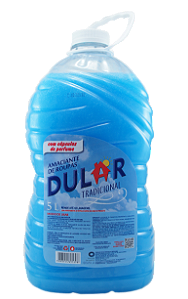 Amaciante De Roupas Institucional Dular Tradicional 5 Litros - Embalagem 1X5 LT
