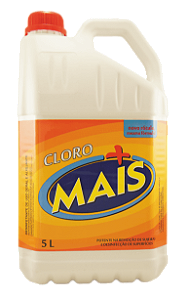 Cloro Institucional Mais 5 Litros - Embalagem 1X5 LT