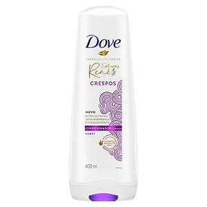 Condicionador Dove Texturas Reais Cabelos Crespos 400Ml - Embalagem 1X400 ML