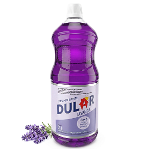 Desinfetante Dular Lavanda 2 Litros - Embalagem 8X2 LT - Preço Unitário R$5,70