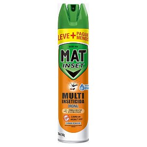 Inseticida Aerossol Mat Inset Mult Promocional 360Ml - Embalagem 12X360 ML - Preço Unitário R$12,03