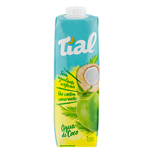 Agua De Coco Tial 1 Litro - Embalagem 12X1 LT - Preço Unitário R$10,64