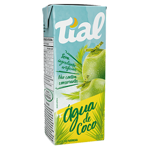Agua De Coco Tial 200Ml - Embalagem 27X200 ML - Preço Unitário R$2,57