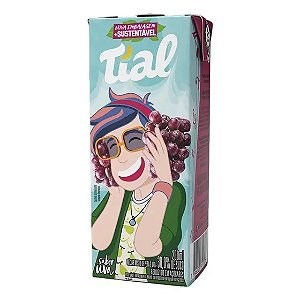 Suco Tial Kids Nectar Misto Uva E Pera 200Ml - Embalagem 24X200 ML - Preço Unitário R$1,72