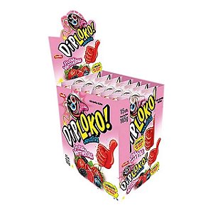 Pirulito Diploko Boom Frutas Vermelhas 11Gr - Embalagem 15X11 GR - Preço Unitário R$1,60