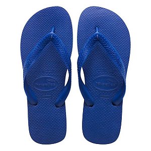 Sandalia Chinelo Havaianas Top Adulto Azul Naval Tamanho 43/44 - Embalagem 1X1 PAR