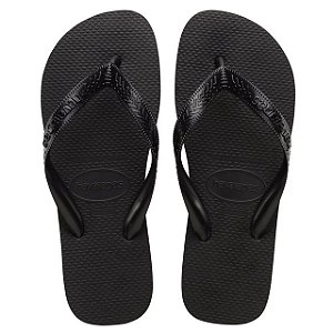 Sandalia Chinelo Havaianas Top Adulto Preta Tamanho 41/42 - Embalagem 1X1 PAR