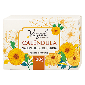 Sabonete De Glicerina Vogel Calendula 100Gr - Embalagem 6X100 GR - Preço Unitário R$3,44