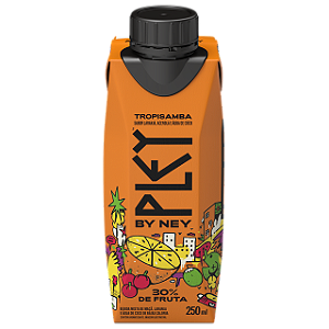Bebida Mista Tial Pley By Ney De Baixa Caloria Tropisamba Sabor Laranja, Acerola E Agua De Coco 250Ml - Embalagem 12X250 ML - Preço Unitário R$3,99