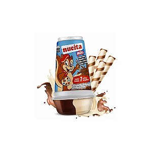 Creme Sabor Chocolate E Avela Com Biscoito Nucita Mix Pote 42 Gramas - Embalagem 6X42 GR - Preço Unitário R$4,43