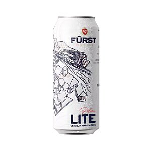Cerveja Furst Pilsen Lite Zero Carboidratos Lata 473ml - Embalagem 12X473 ML - Preço Unitário R$3,92