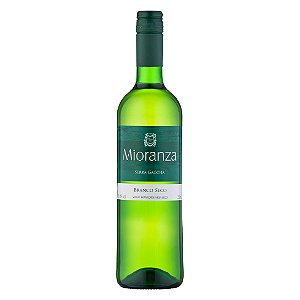 Vinho Mioranza Branco Seco 750ml - Embalagem 12X750 ML - Preço Unitário R$14,24