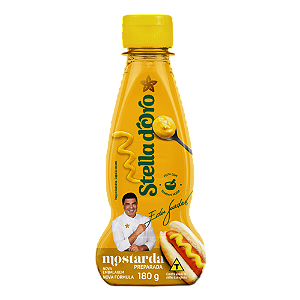 Mostarda Stella Doro Pet 180Gr - Embalagem 12X180 GR - Preço Unitário R$4,33