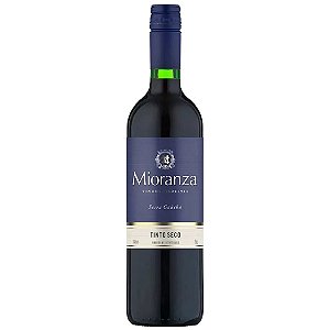 Vinho Mioranza Tinto Seco 750Ml - Embalagem 12X750 ML - Preço Unitário R$14,47