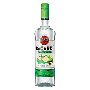 Run Bacardi Big Apple 700Ml - Embalagem 1X700 ML