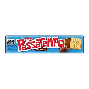 Biscoito Recheado Passatempo Chocolate 130Gr - Embalagem 40X130 GR - Preço Unitário R$2,37