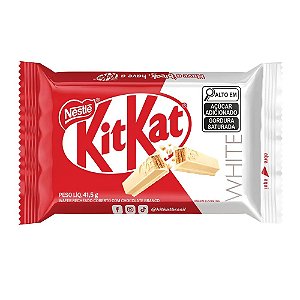 Chocolate Kit Kat Nestle Branco 41,5Gr - Embalagem 24X41,5 GR - Preço Unitário R$3,70