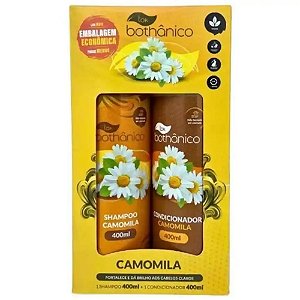 Kit Tok Bothanico Shampoo 400Ml + Condicionador 400Ml Camomila - Embalagem 1X2 UN