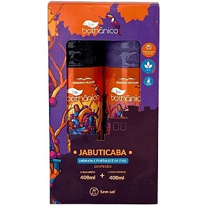 Kit Tok Bothanico Shampoo 400Ml + Condicionador 400Ml Jabuticaba - Embalagem 1X2 UN