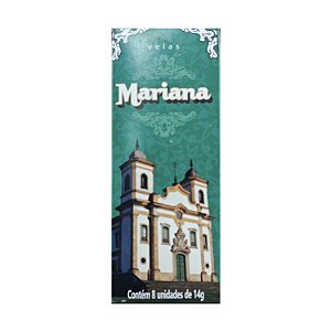 Vela Mariana 14Gr - Embalagem 25X8 UN - Preço Unitário R$4,56