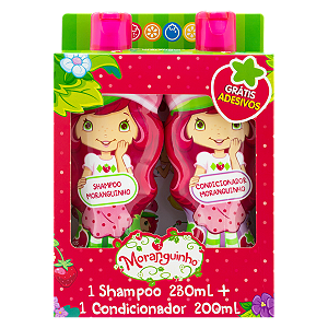Kit Infantil Nutriex Moranguinho Shampoo 230Ml + Condicionador 200Ml - Embalagem 1X2 UN