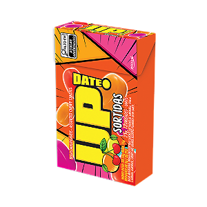 Bala Mastigavel Up Date Sortidas Com 12 Unidades - Embalagem 1X12 UN