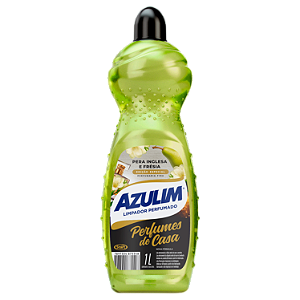 Limpador Azulim Perfumes De Casa Pera Inglesa E Fresia 1 Litro - Embalagem 12X1 L - Preço Unitário R$5,13