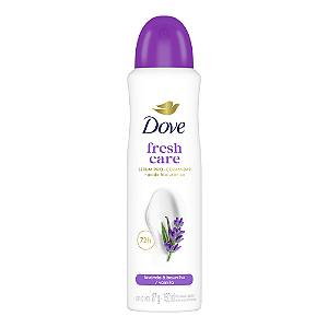 Desodorante Aerossol Dove Fresh Care Lavanda E Baunilha 150Ml - Embalagem 1X150 ML