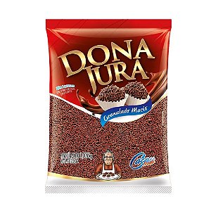 Chocolate Granulado Macio Dona Jura 1,05Kg - Embalagem 1X1,05 KG